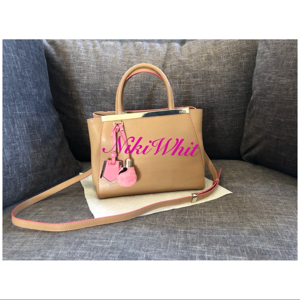 New w/o tags Fendi 2jours Petite purse bag